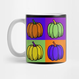 Pumpkin pop art Mug